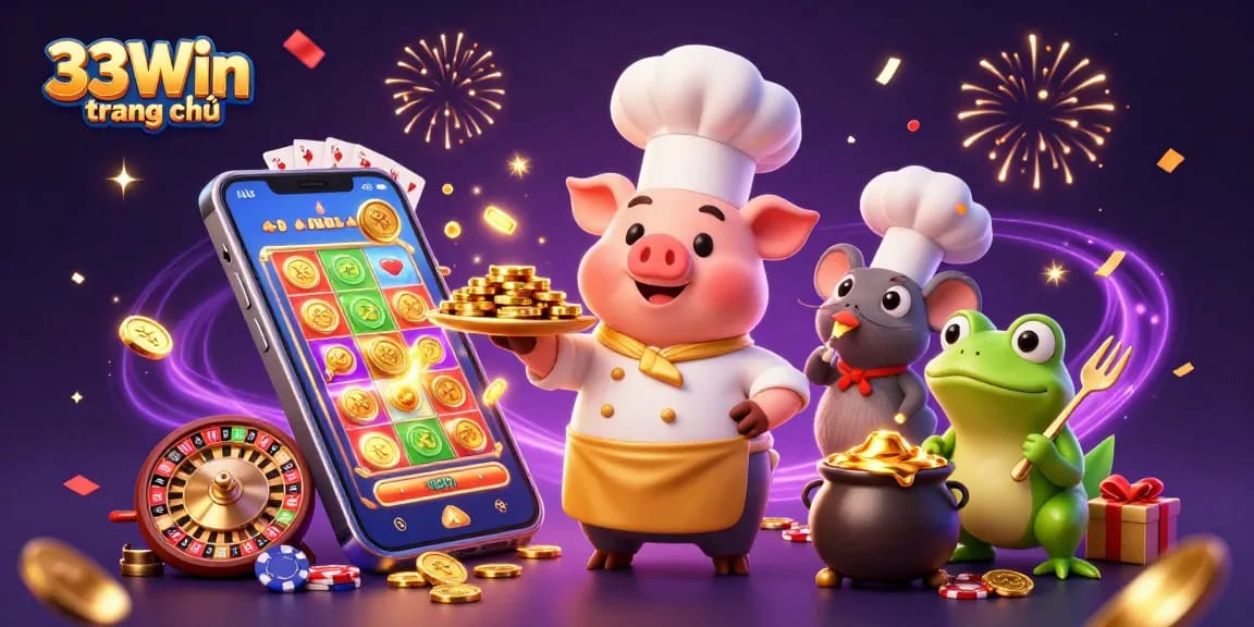 Get ready to win big with 33Win trang chủ featuring gourmet gold coin dishes and excitement!