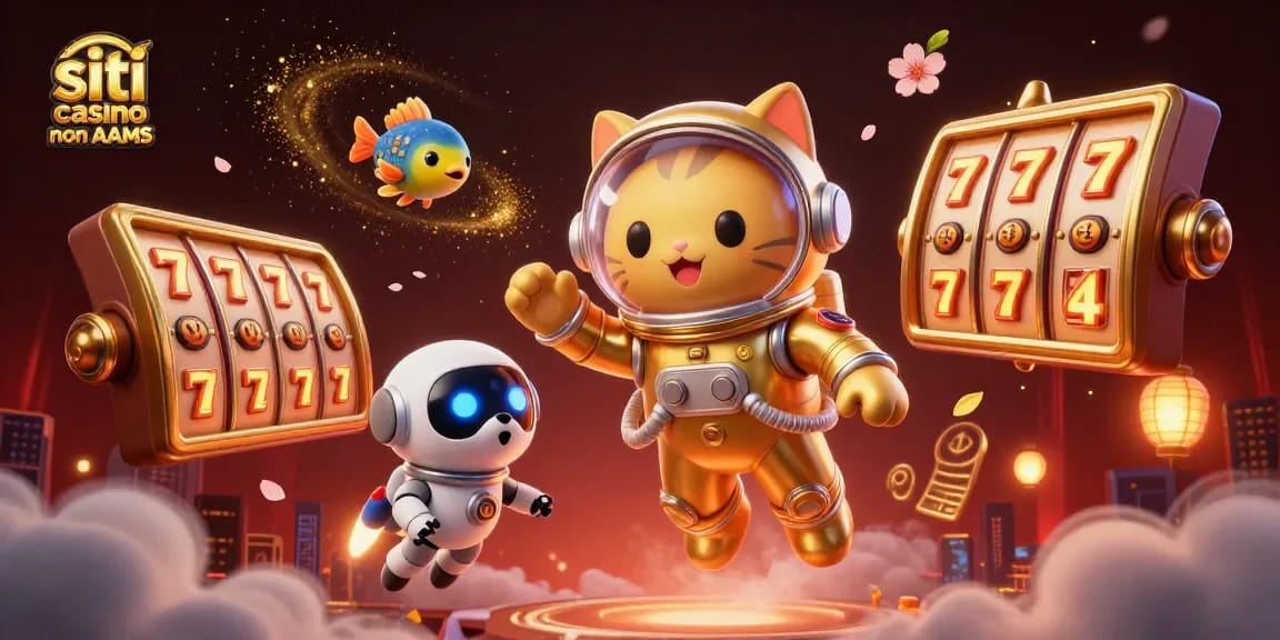 Scommetti nei siti casino non AAMS e immergiti in un'illustrazione 3D dinamica e affascinante.