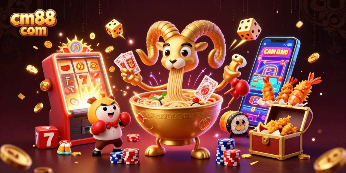 Play exciting games at cm88 com with vibrant characters and lively casino action!
