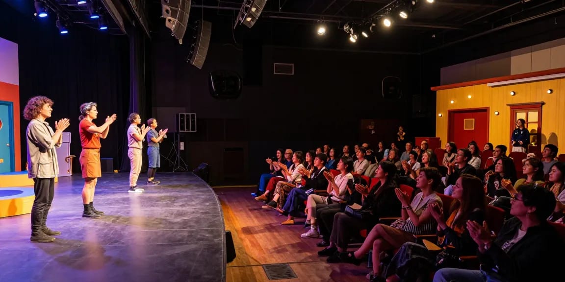 Live theatre performance showcasing the vibrant spirit of rokok 88 in a cultural venue.