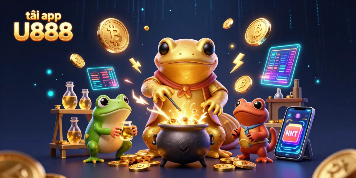Spin to win with tải app U888, as a golden salamander alchemist transforms metals into riches.