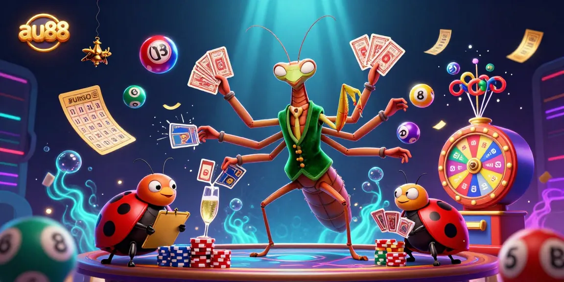 Win big at au88 with vibrant 3D casino action featuring colorful lottery games and lively characters.