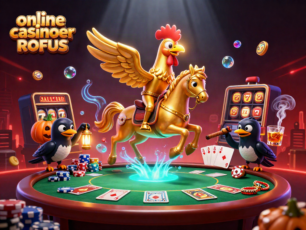Experience excitement with online casinoer uden ROFUS in a vibrant, detail-rich casino scene.