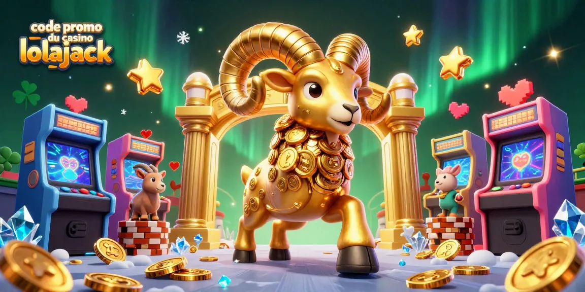 Engage with exciting gameplay at code promo du casino lolajack featuring golden ram and game machines.