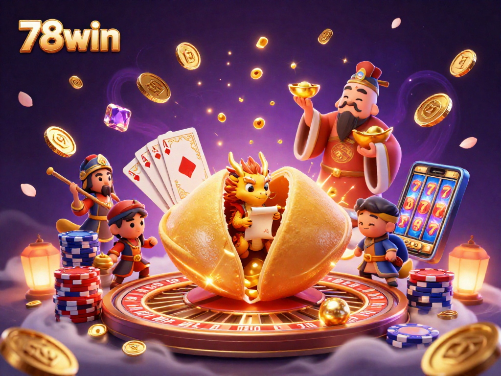 Engage with thrilling gameplay at 78win casino featuring unique characters and plentiful gold elements.
