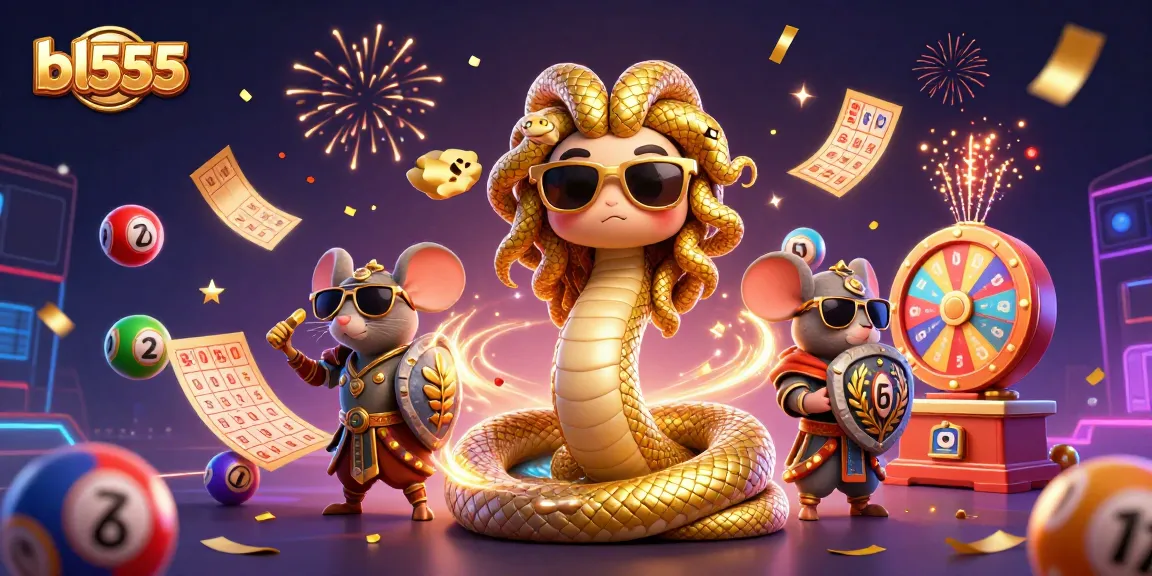 Experience the vibrant casino world of bl555 with dynamic lottery elements and engaging characters.