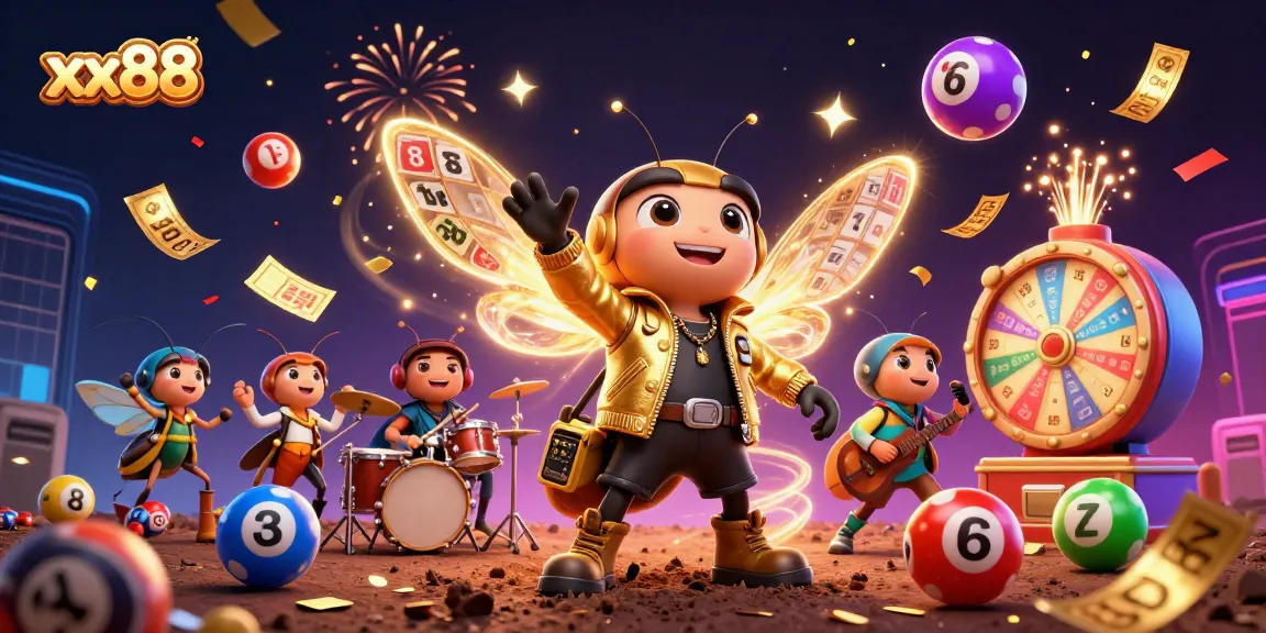 Experience thrilling moments at xx88 with 3D characters celebrating the excitement of gaming.