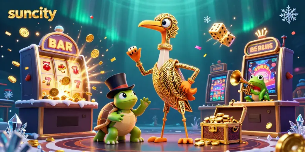 Engage with the vibrant energy of suncity casino through lively characters and thrilling game elements.