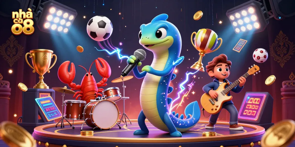 Experience the thrill at nhà cái o8 with a vibrant underwater casino scene featuring electrifying performances.
